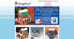 Desktop Screenshot of graphics3inc.com