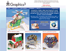 Tablet Screenshot of graphics3inc.com